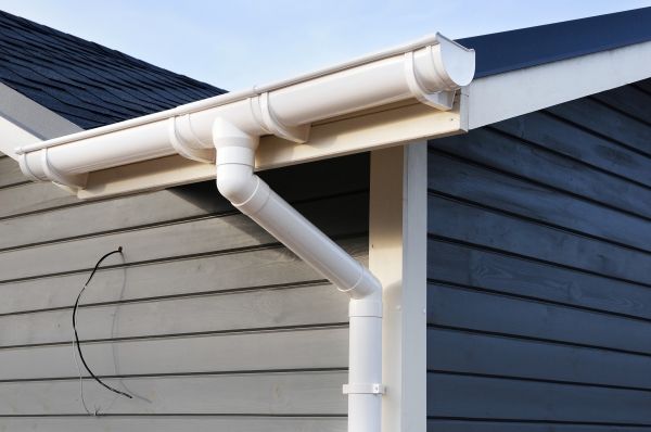 PVC Rain Gutter Installation in Elmhurst