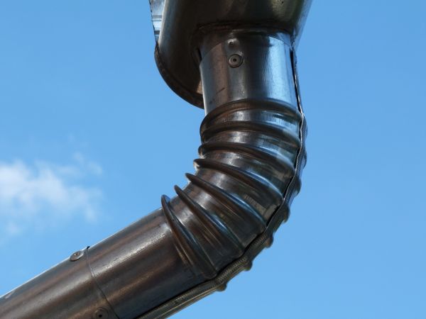Metal Downspout Installation in Elmhurst