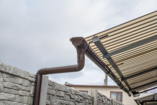Plastic Downspout Installation in Elmhurst