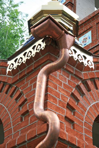 Church Downspout Installation in Elmhurst